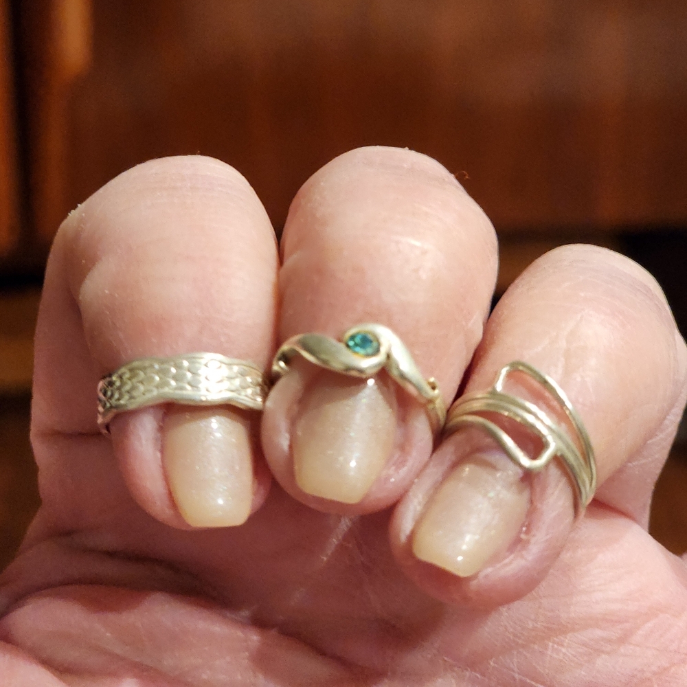 Sterling Silver Toe Ring Collection - Open Style … - image 2